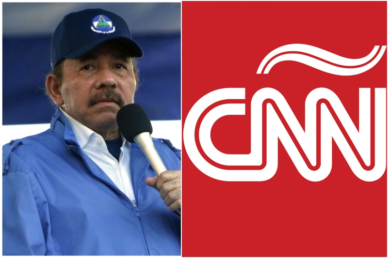 R Gimen De Daniel Ortega Saca Del Aire La Se Al De Cnn En Espa Ol Ha