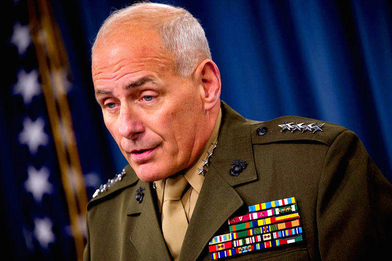 Jefe del Comando Sur de Estados Unidos General John Kelly