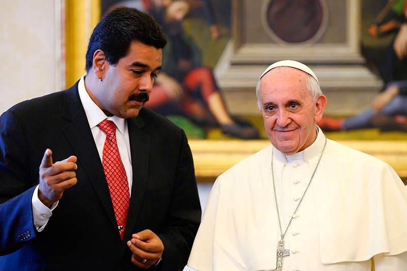 Nicolas-Maduro-Papa-Francisco