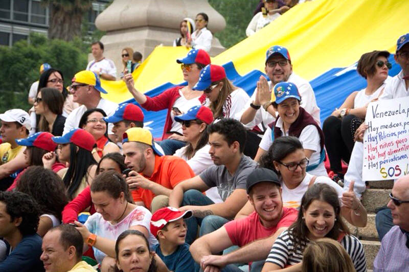 Protesta-de-Venezolanos-en-Mexico-30-de-Mayo-3