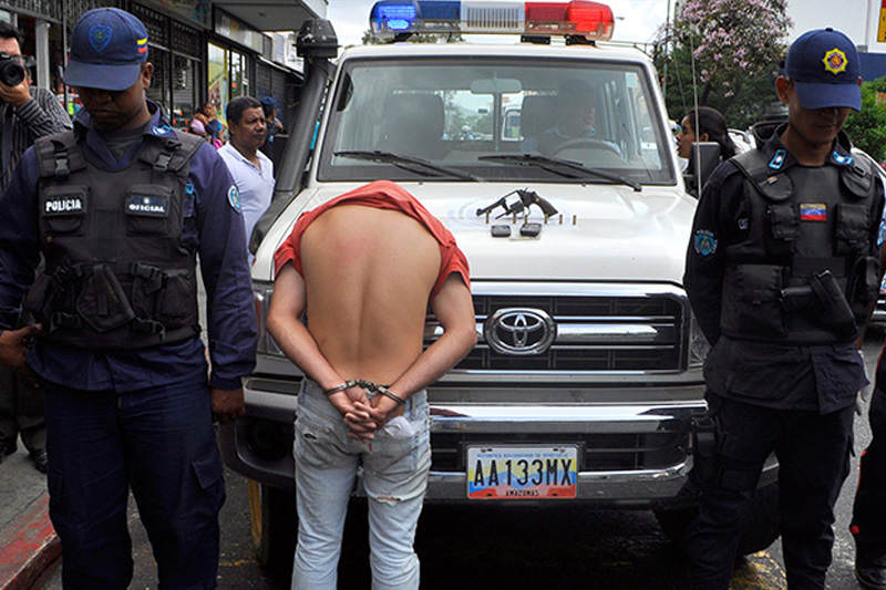 Capturado-delincuente-en-Venezuela