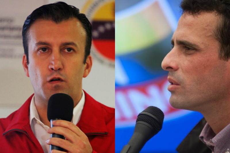 El Aissami Henrique Capriles