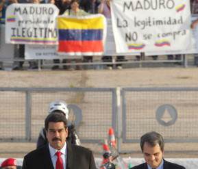 Así recibieron a Maduro en Brasil + FOTOS