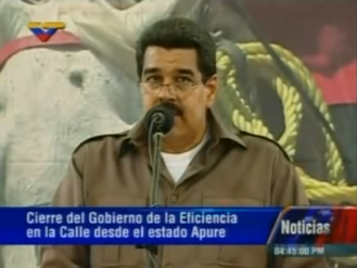 Maduro expropia su primer terreno sin debate + VIDEO