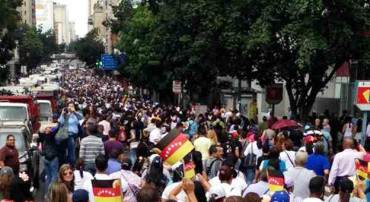 Trabajadores de la Gobernación de Miranda iniciaron la marcha hacia la Vicepresidencia