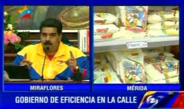 Según Maduro usted tiene comida en su casa gracias al gobierno + VIDEO