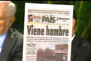 ¡BUSCA CENSURAR! Maduro denuncia que titulares de periódicos generan «caos psicológicos»