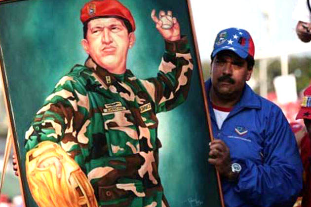 Maduro revive a Chavez