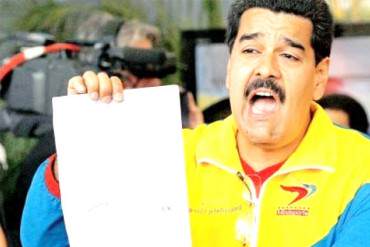 ¡LA MADURADA DE HOY! Maduro masacra el castellano, nuevamente + FOTO