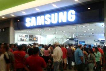 Llegó la gente en manada al Samsung de Maracay + FOTOS