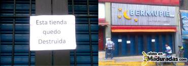 ¡DESTRUIDO EN SOCIALISMO! Zapatería en Los Teques cierra por falta de inventario