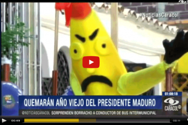 ¡FUERA LO MALO! En Cúcuta quemarán a Maduro como «Año Viejo» + VIDEO