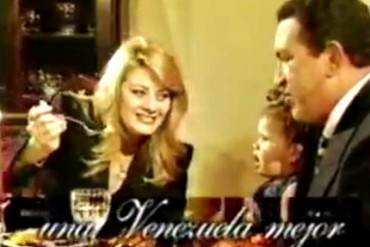 RECORDANDO: Cuando Chávez y Marisabel deseaban a Venezuela una feliz navidad + VIDEO