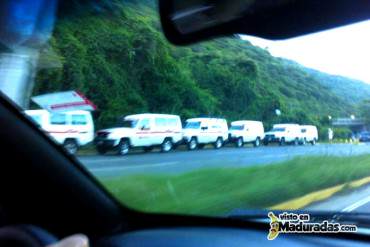 RODEADOS: Camionetas de PDVSA rodean la Ucab (Fotos)