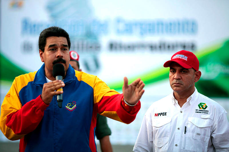 Maduro y Jesse Chacon