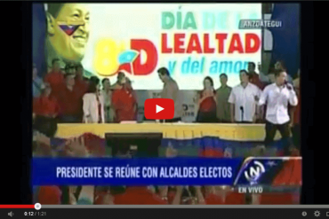 ¡IMPERDIBLE! En Video: Así bailó Maduro en la reunión con alcaldes oficialistas