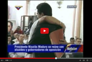 Conozca al alcalde opositor que le pidió un abrazo a Maduro + VIDEO