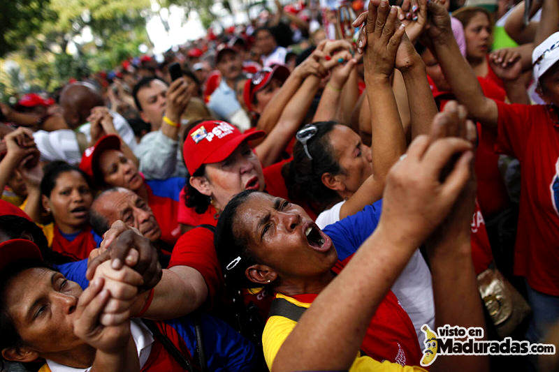 chavistas decepcionados molestos