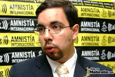 Carlos Lusverti, el promotor de «Basta de Balas» de Amnistía Internacional en Venezuela recibe un tiro y sobrevive