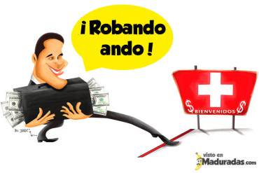 ¡GRACIAS A LOS CORRUPTOS ROJOS! Banca Suiza prohíbe depósitos venezolanos