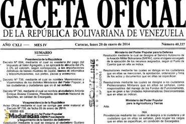 ¡SÓLO EN SOCIALISMO! Adiós ganancias, en Gaceta Oficial Ley de Costos y Precios Justos