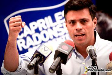 ¡UNIDAD! Leopoldo López: «Hermano, Capriles, te invitamos a que nos acompañes este #12F»