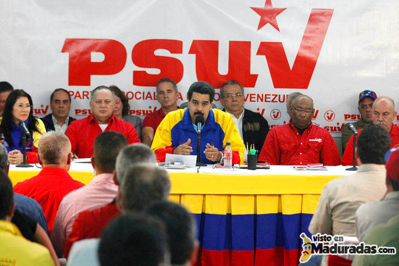 Nicolas Maduro - PSUV - Rueda de Prensa