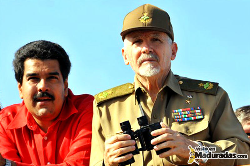 Ramiro Valdez y Nicolas Maduro