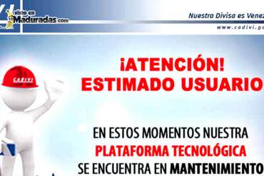 ¡MAMADERA DE GALLO! Cadivi no cumple su palabra, Cupo Electrónico sigue inactivo