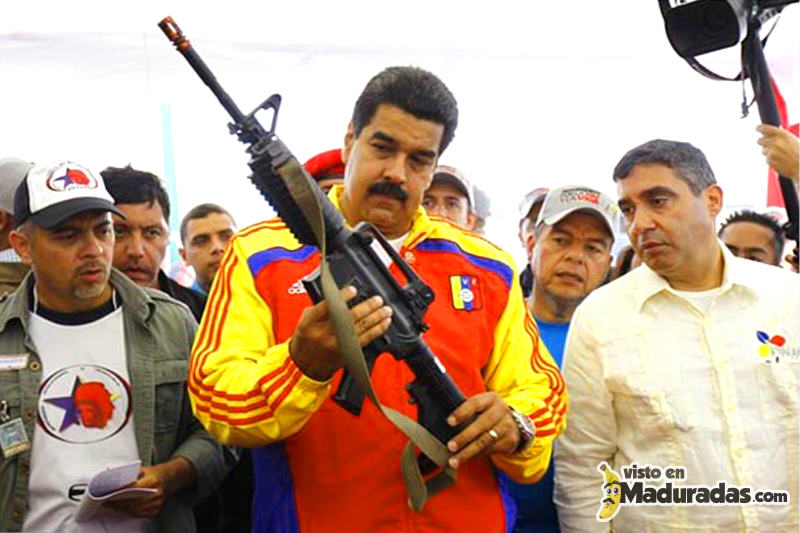 Maduro armado.