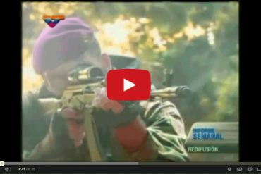 ¡EN HORARIO INFANTIL! Con armas, así es como VTV promueve la «paz» en el país + (VIDEO)