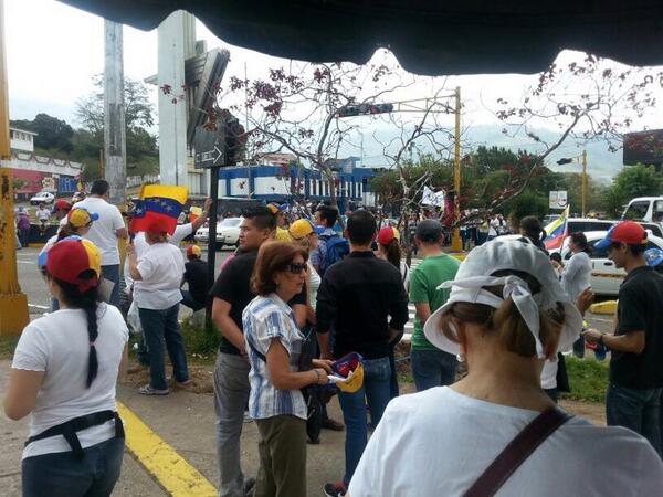 5ta avenida de San Cristobal Estado Tachira Venezuela en protesta del #12F (5)