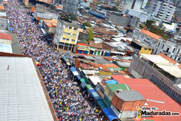 ¡ARRIBA EL TÁCHIRA! Repleta la 5ta avenida de San Cristóbal en protesta del #12F + FOTOS