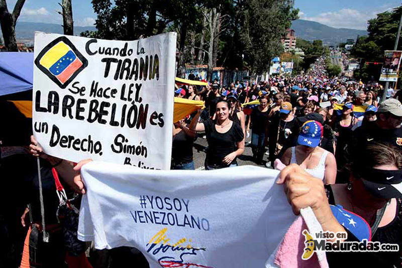 Defensores Derechos Humanos Protestas de Estudiantes en Venezuela 