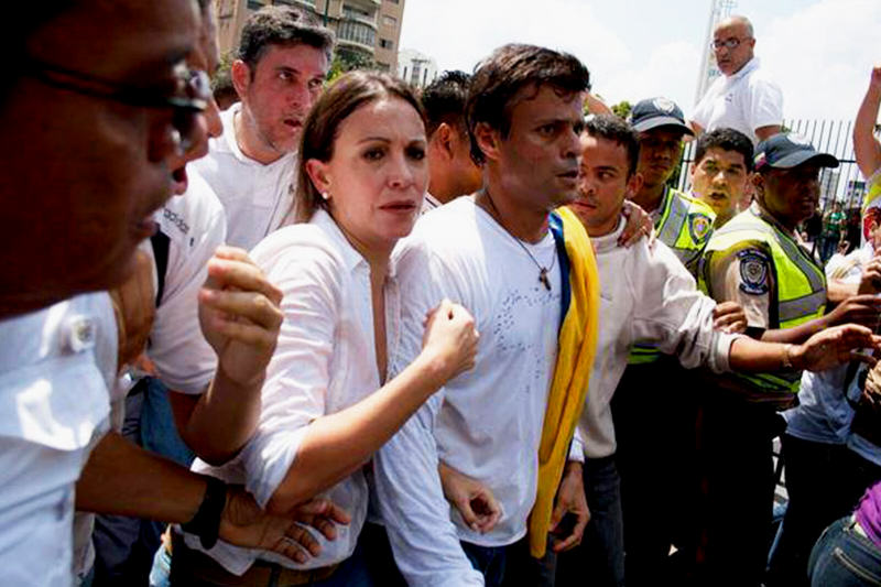 Detencion de Leopoldo Lopez