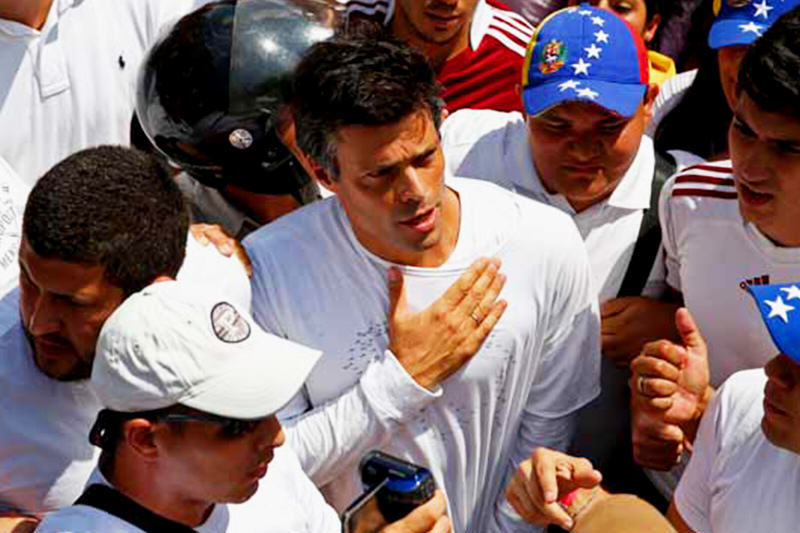 Detencion de Leopoldo Lopez