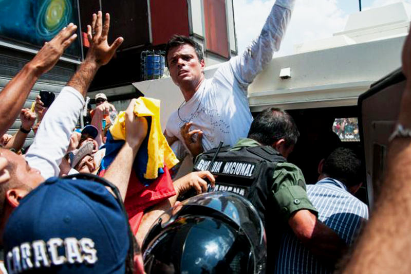 Detencion de Leopoldo Lopez