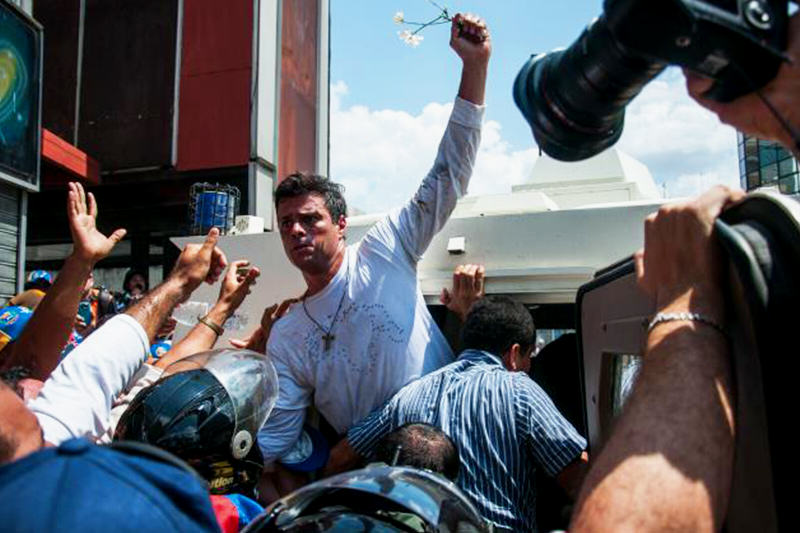 Detencion de Leopoldo Lopez