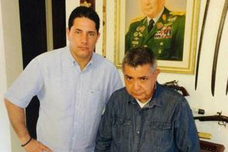 Fernando del Rincon con General Angel Vivas