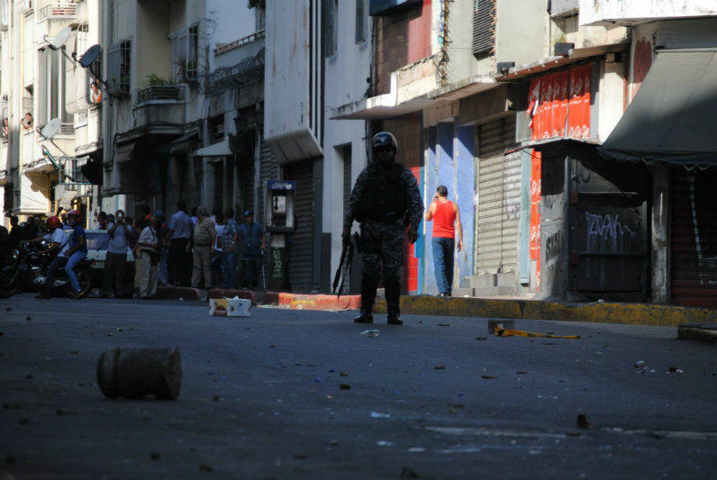 Hechos en Protesta de Estudiantes Avenida Sur 9 Caracas (3)