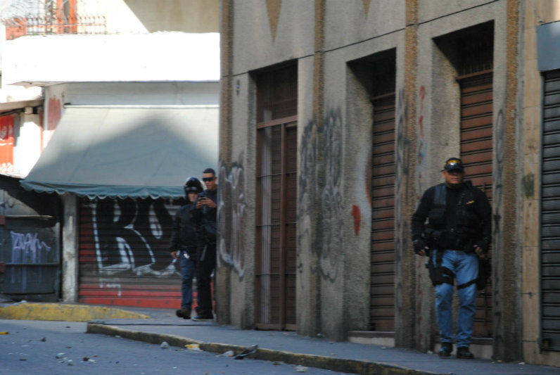 Hechos en Protesta de Estudiantes Avenida Sur 9 Caracas (7)