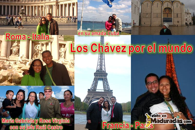 la familia chavez arreaza rosa virginia hijos de chavez viajando lujos