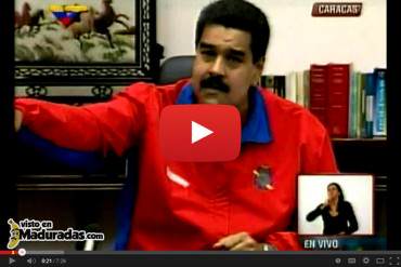 Maduro se refiere a presos por protestas como “nazi- fascistas” cobardes que no soportan la cárcel