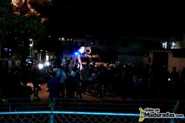 ¡MÁS REPRESIÓN! GNB sacó tanquetas contra manifestantes en Táchira para causar miedo