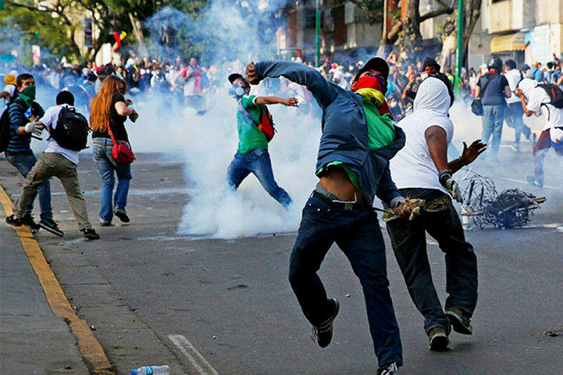 Violencia en Venezuela desatada en protestas