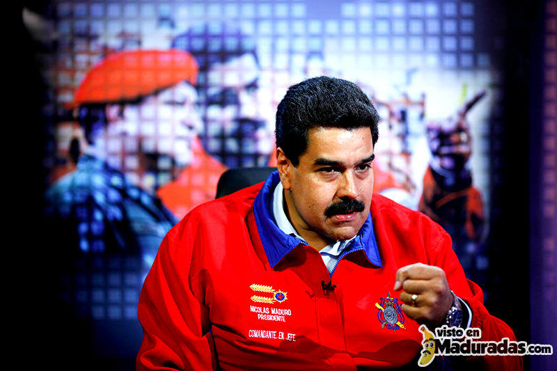 nicolas maduro molesto