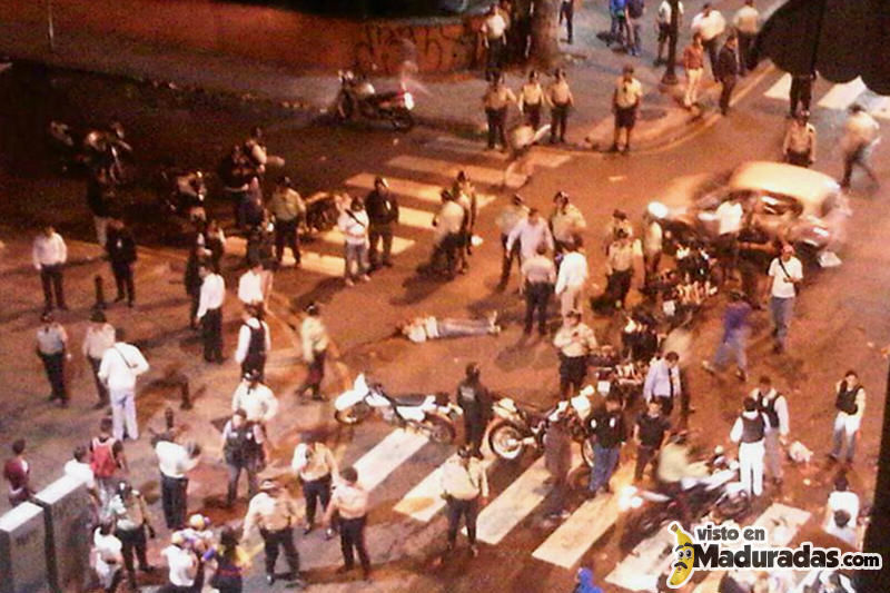 muere otro estudiante en protesta en chacao