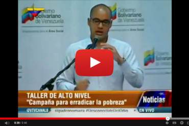 Héctor Rodríguez: No es que los sacaremos de la pobreza porque podrían meterse a «escuálidos»