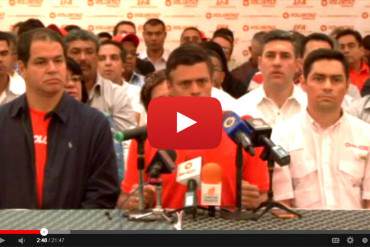 ¡SIN PELOS EN LA LENGUA! Así Leopoldo López reafirma su llamado a la calle “irreverente” (Video)