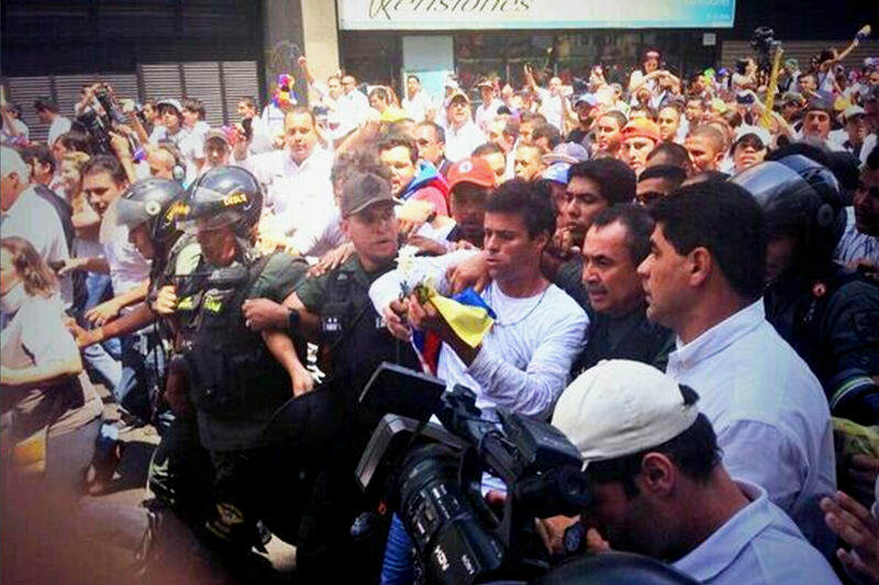 leopoldo se entrega a la GNB